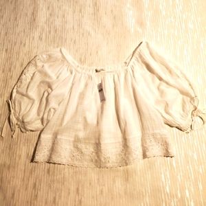 NWT American Eagle Sheer Sheer Blouse